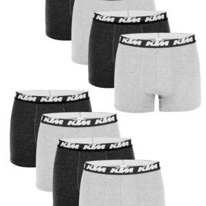 KTM by FREEGUN Boxershorts für Herren Unterwäsche Pant Men´s Boxer 8 er Pack