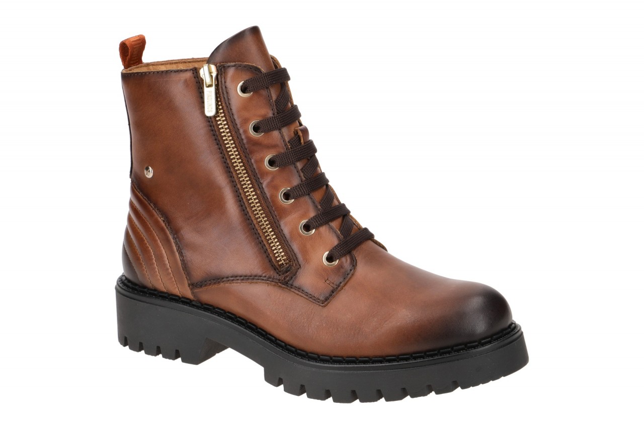 Pikolinos W6P-8560 cuero AVILES Damen Stiefeletten Braun Glattleder 2cm Absatz 1 Pikolinos W6P-8560 cuero AVILES Damen Stiefeletten Braun Glattleder 2cm Absatz