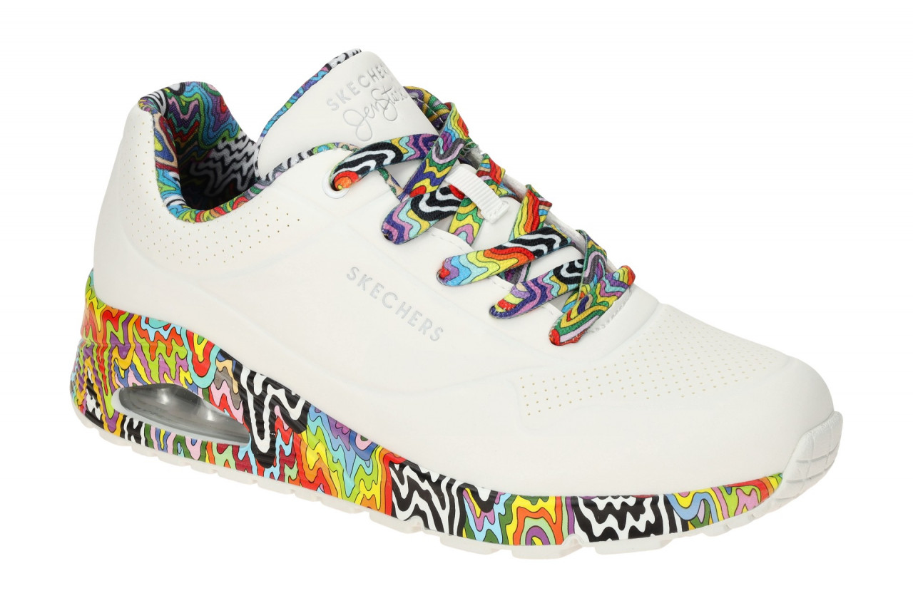 Skechers 177959 WMLT UNO - MIN DRIP Damen Sneaker Wei? Air Cooled Memory Foam 1 Skechers 177959 WMLT UNO - MIN DRIP Damen Sneaker Wei? Air Cooled Memory Foam