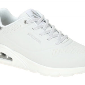 Skechers 155196 WSL UNO - SHIMMER AWAY Damen Sneaker wei?/silber Air Cooled M...