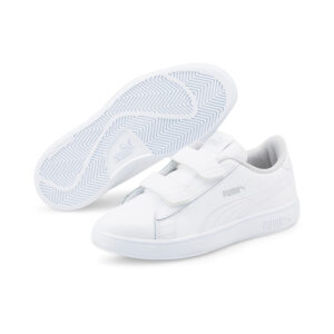 PUMA Smash V2 L V PS Kids Sneaker Schuhe weiss 365173 02