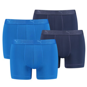 PUMA Boxershorts Herren 4er Pack Sport Mikrofaser + elastisch / Funktionsunterho...