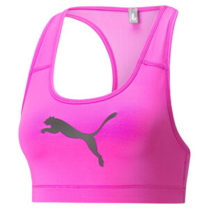 PUMA Damen MID IMPACT 4KEEPS BRA PLUS SPORT-BH 522081 lila