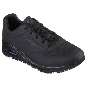SKECHERS UNO SR-SUTAL Arbeitsschuhe Sicherheitsschuhe Herren 200054EC BLK Schwar...