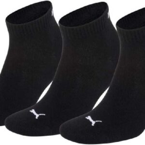 3 Paar Puma Sneaker Quarter Socken Gr. 35 - 49 Unisex für Damen Herren Füßlinge