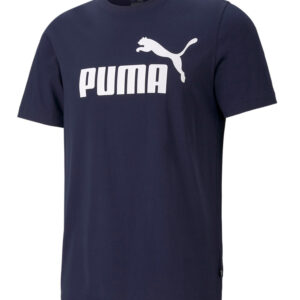 PUMA Herren ESS Essential Logo Tee T-Shirt 586666 06 blau