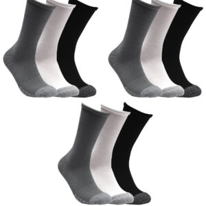 9 Paar Under Armour HeatGear Crew Socken Unisex Sportsocken