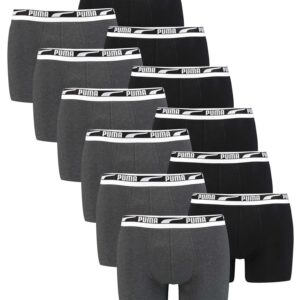 Puma Herren Boxer Boxershorts Men Unterhose Multi Logo Pant Unterwäsche 12er Pac...