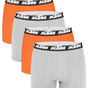 KTM by FREEGUN Boxershorts für Herren Unterwäsche Pant Men´s Boxer 4 er Multipac...