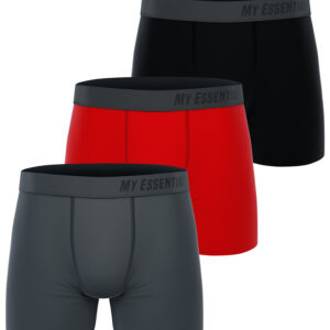 My Essential Clothing Basic Boxershorts Cotton Bio Herren Shorts Unterwäsche MYE...