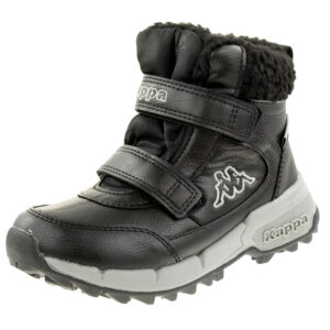 Kappa Unisex Kinder Stiefel Winterschuh gefüttert Schwarz 260906K