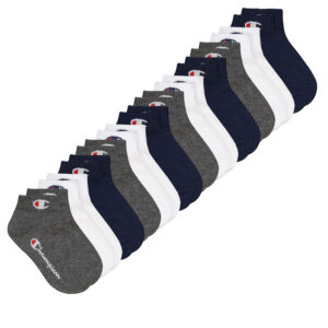 12 Paar Champion Quarter Socken Gr. 35 - 46 Unisex Sneaker Kurzsocken