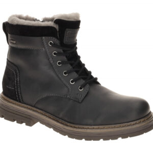 Josef Seibel Herrenstiefel 20850 LA586 100 Schwarz Winterstiefel Warmfutter