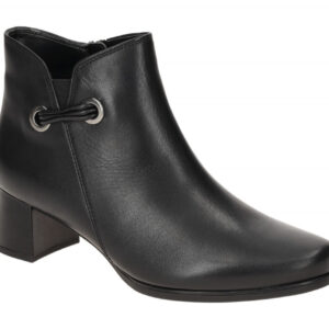 Gabor Damen Stiefeletten 72.827.57 - Schwarz Echtleder Ankle Boots