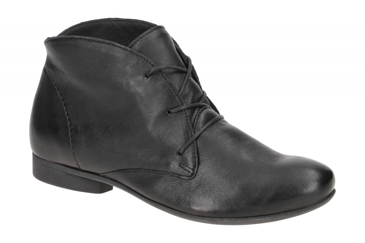 Think GUAD Damen Stiefeletten 3-000407-0000 Schwarz - elegante Echtleder Stiefel 1 Think GUAD Damen Stiefeletten 3-000407-0000 Schwarz - elegante Echtleder Stiefel