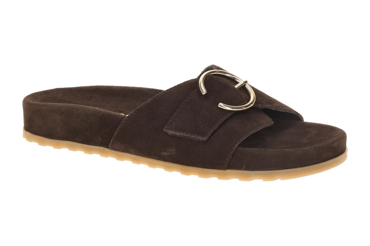 Paul Green Damen Pantoletten 6170-079 Braun Mocca Echtleder Klettverschluss F... 1 Paul Green Damen Pantoletten 6170-079 Braun Mocca Echtleder Klettverschluss F...