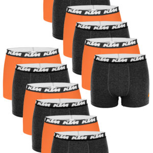 KTM by FREEGUN Boxershorts für Herren Unterwäsche Pant Men´s Boxer 12 er Multipa...