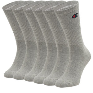 6 Paar Champion Crew Socken Gr. 35 - 46 Unisex Tennissocken U24558