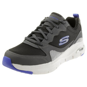 Skechers Arch-Fit KONVOY Herren Sneakers Sportschuhe 232204/BKGY schwarz/grau