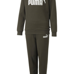 Puma No1 LOGO Sweat Suit FL B Kinder Unisex Jogginganzug 670884 70 Grün