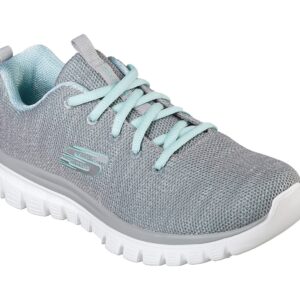 Skechers Sport Womens GRACEFUL TWISTED FORTUNE Sneakers Women Grau