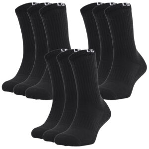 9 Paar Under Armour Core Crew Socken Unisex Sportsocken 1358345