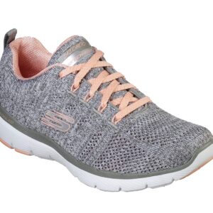 Skechers Sport Womens FLEX APPEAL 3.0 HIGH TIDES Sneakers Frauen Grau