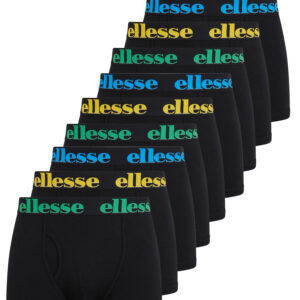 Ellesse Boxershorts Fashion Boxer Herren Trunk Shorts Unterwäsche 9er Pack