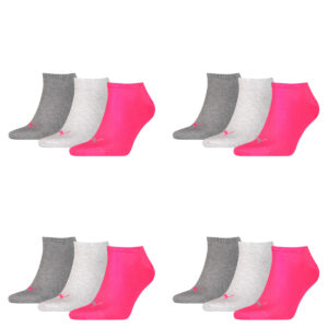 12 Paar Puma Sneaker Invisible Socken Gr. 35 - 49 Unisex für Damen Herren Füßlin...
