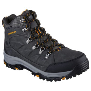 Skechers Men Relaxed Fit RELMENT DAGGETT Outdoor Trail Stiefel Herren grau 20464...