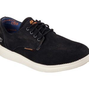 Skechers Men USA STATUS BORGES Sneakers Herren Schuhe Schwarz