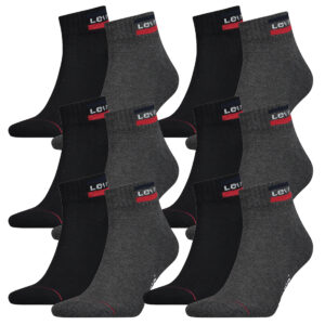 12 Paar Levis 144NDL Mid Cut SPRTWR L Unisex Socken Strümpfe 902011001