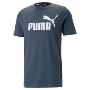PUMA Herren ESS Essential Logo Tee T-Shirt 586667 61 blau Übergröße bis 4XL