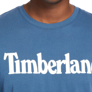 Timberland TFO SS Linear Tee Herren T-Shirt Shirt TB0A2BRN Blau